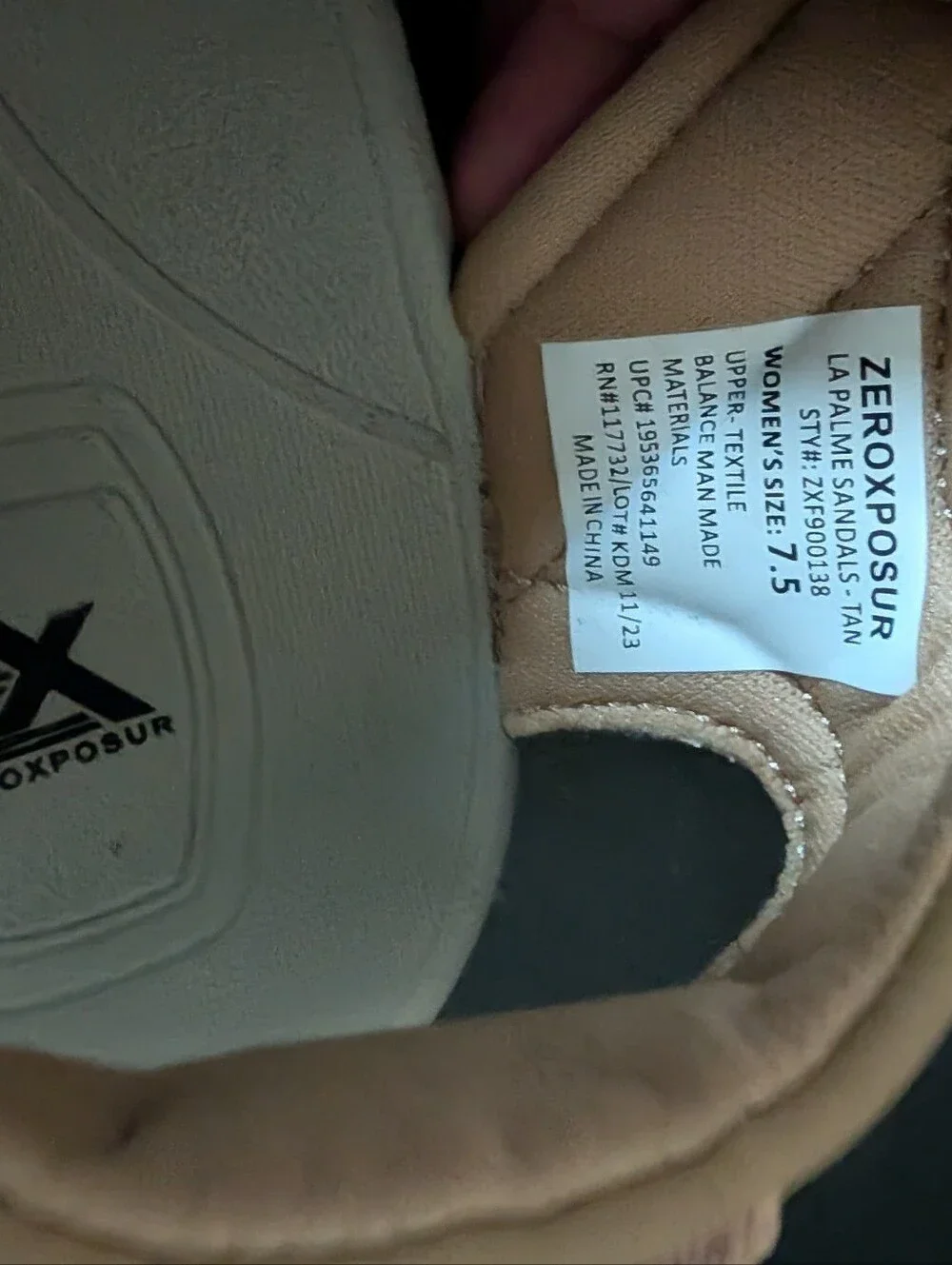 ZeroXposur Tan Casual Sandalszer